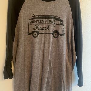 District Made Black and Gray Tee